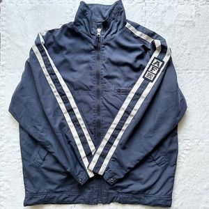 Authentic Abercrombie & Fitch rugged blue full zip jacket, size medium in mens